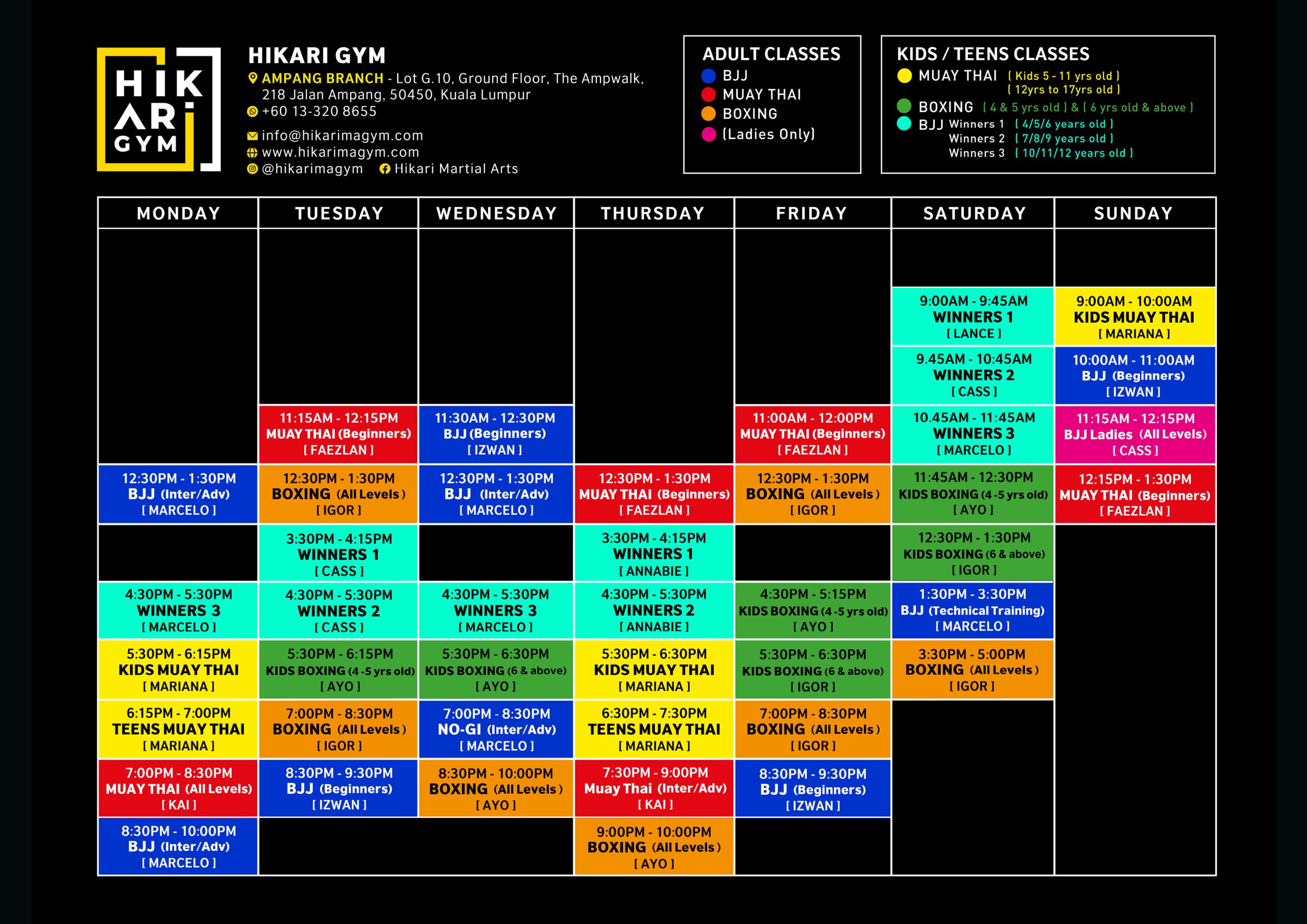 Ampang Oct 1st