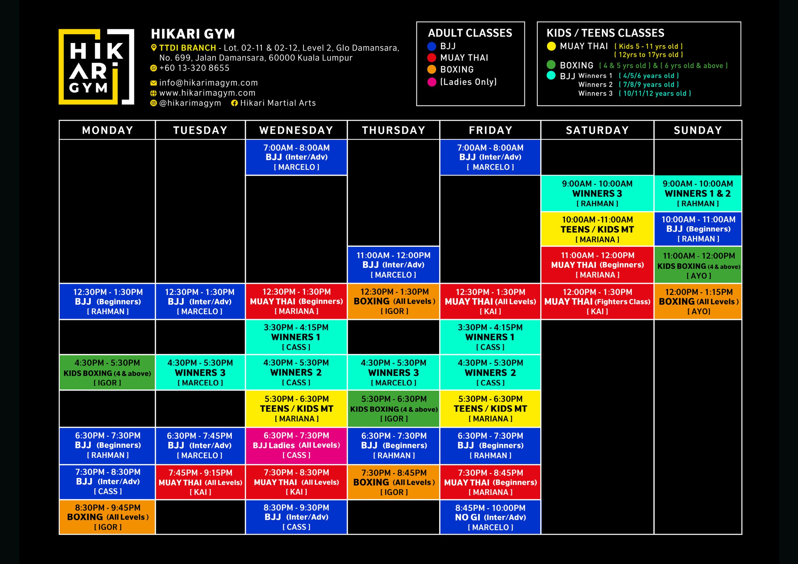 TTDI Oct 1st